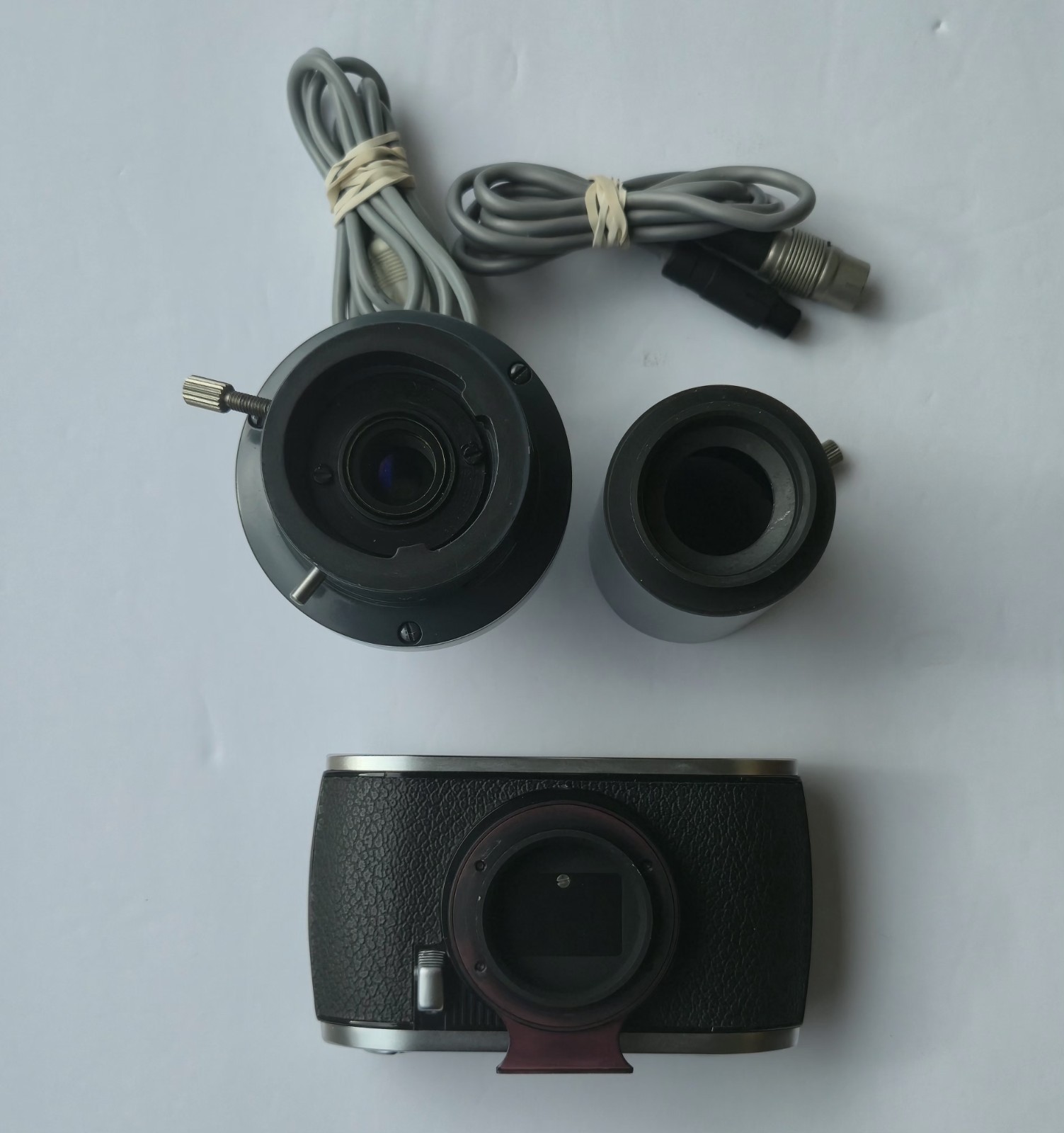 Balda Microscope Camera With Remvable 2.8X 5X Lens On Long Tube With Built-in.