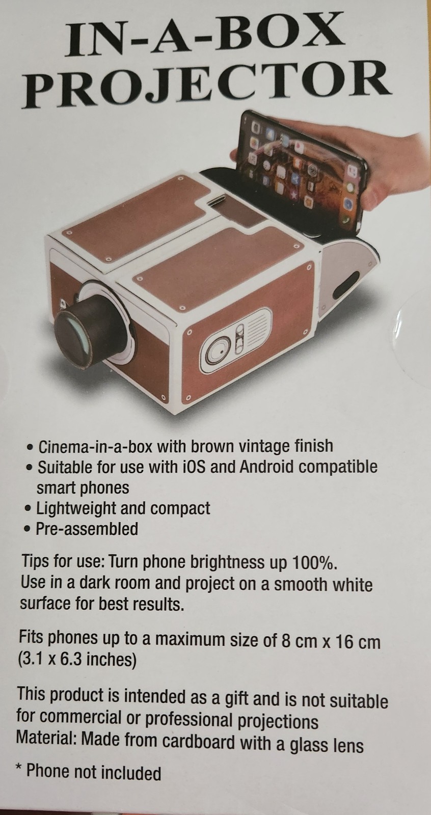 Projector in a Box