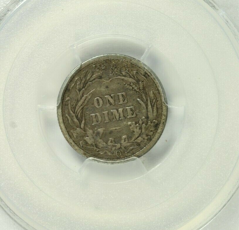 1900-O Barber Dime : PCGS VF20