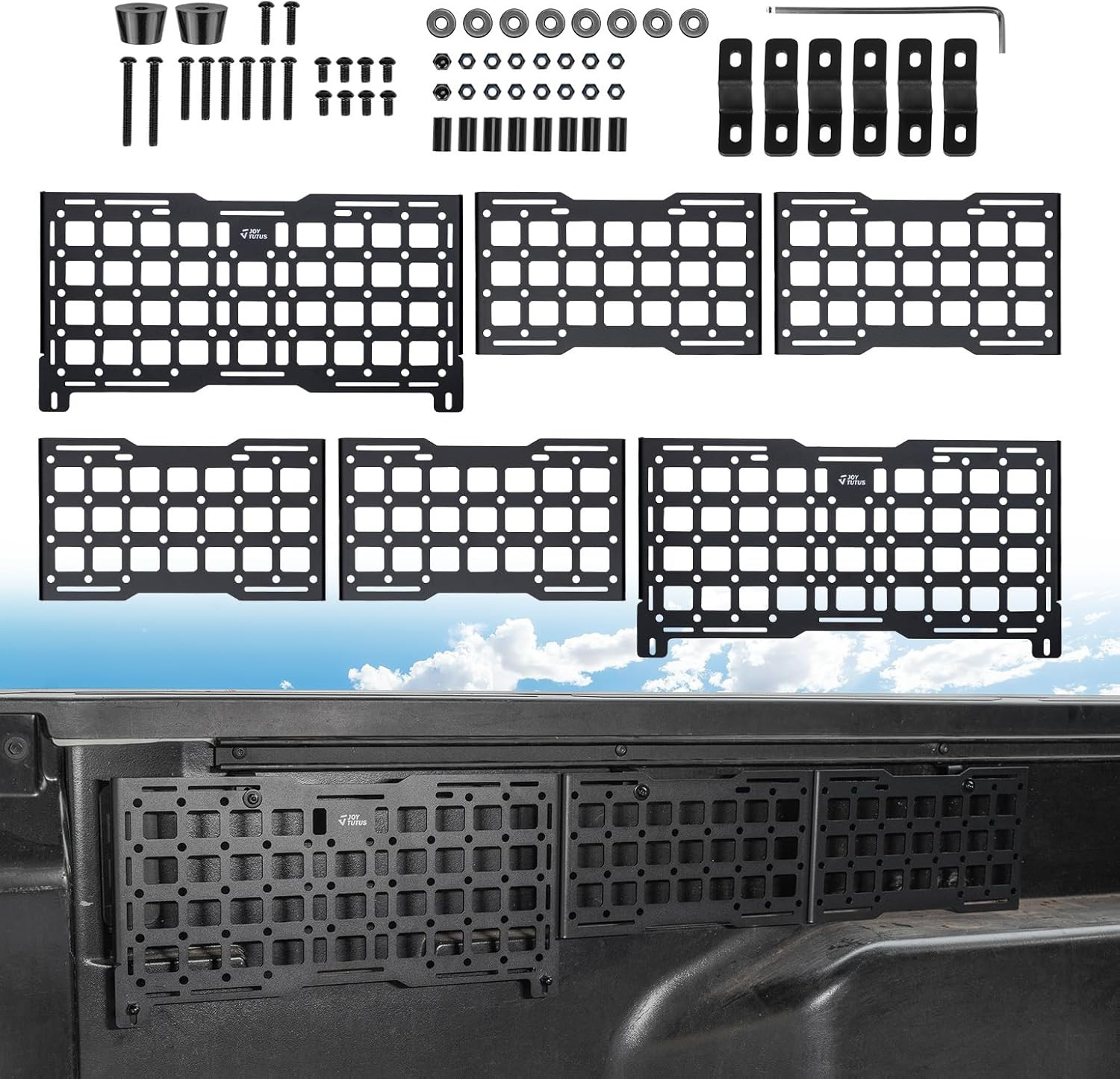 Molle Panel Compatible with 2005-2023 Tacoma, Molle Panels for Vehicles, Rigid M