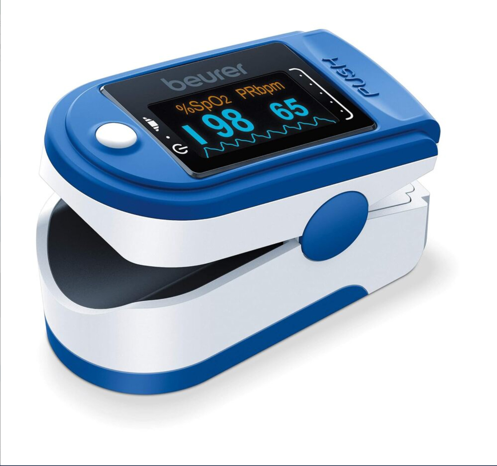 Beurer PO50 Fingertip PULSE OXIMETER, BloodOxygen Saturation Monitor ships 12/16
