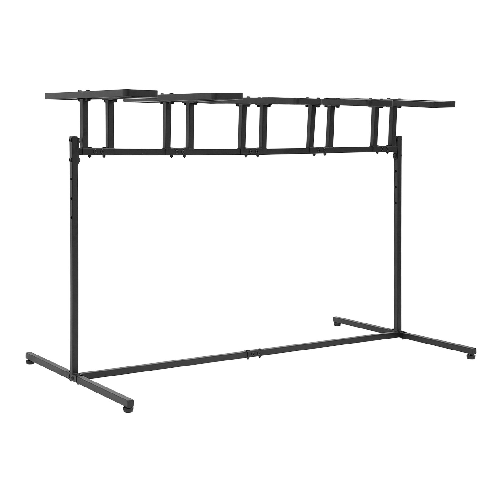 5 adjustable height bicycle bracket, metal bicycle storage and sorting rack