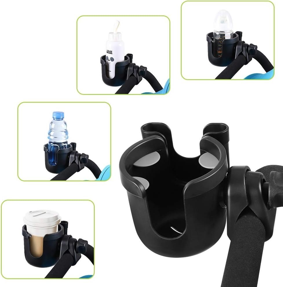 2-in-1 Stroller Cup & Phone Holder - Universal Fit for All Adventures
