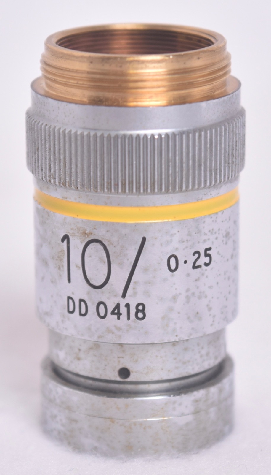 Vickers Microplan Objective Optics Microscope Lens 10/0-25 DD0418