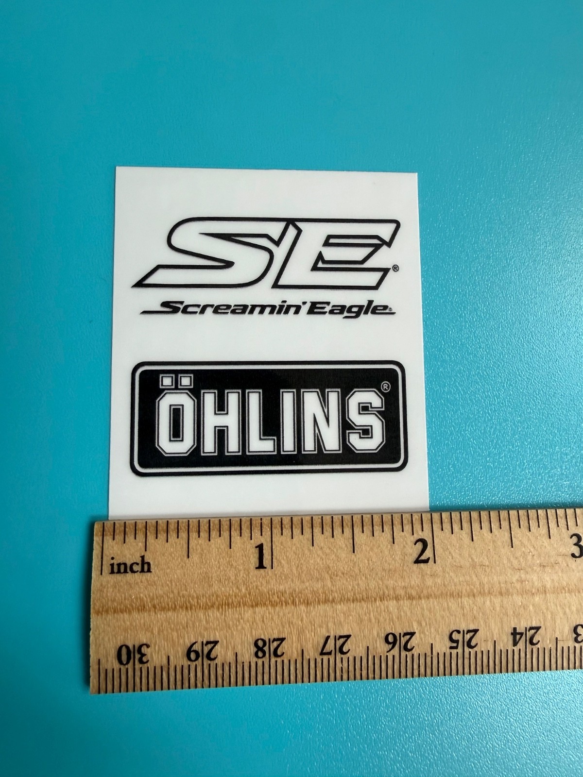 x4 Ohlins Stickers Decal Motorcycle Screaming Eagle 2 x 2.25 Harley Davidson