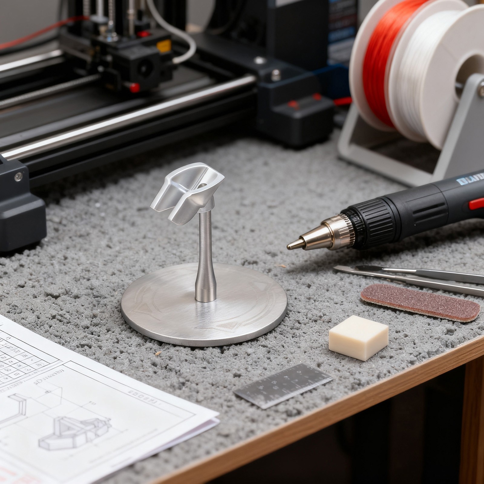 Efficient Support Base for Soldering Irons Crafted from Stainless Steel