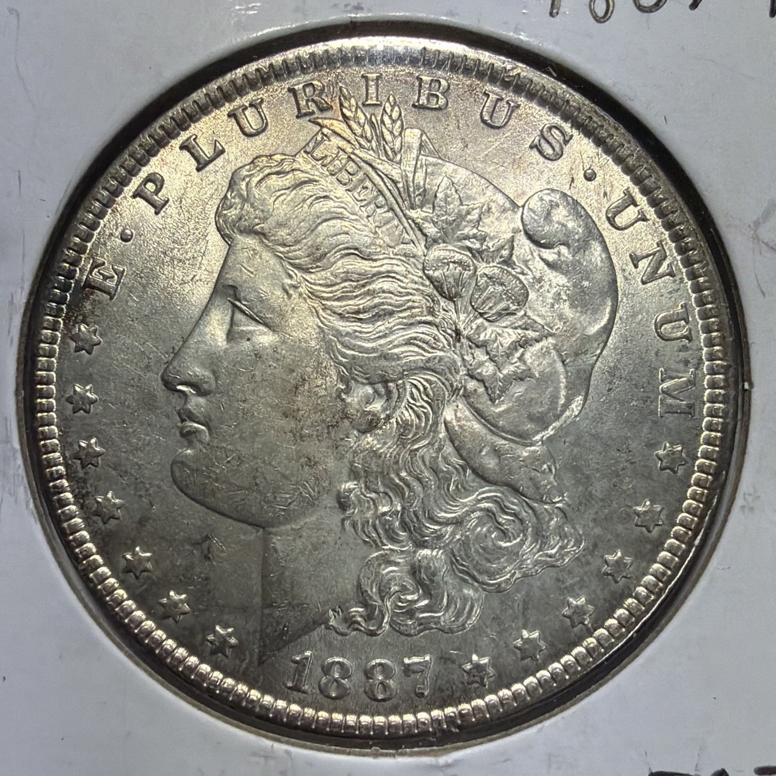 1887 P Silver Morgan Dollar Key Date Better Coin Collection