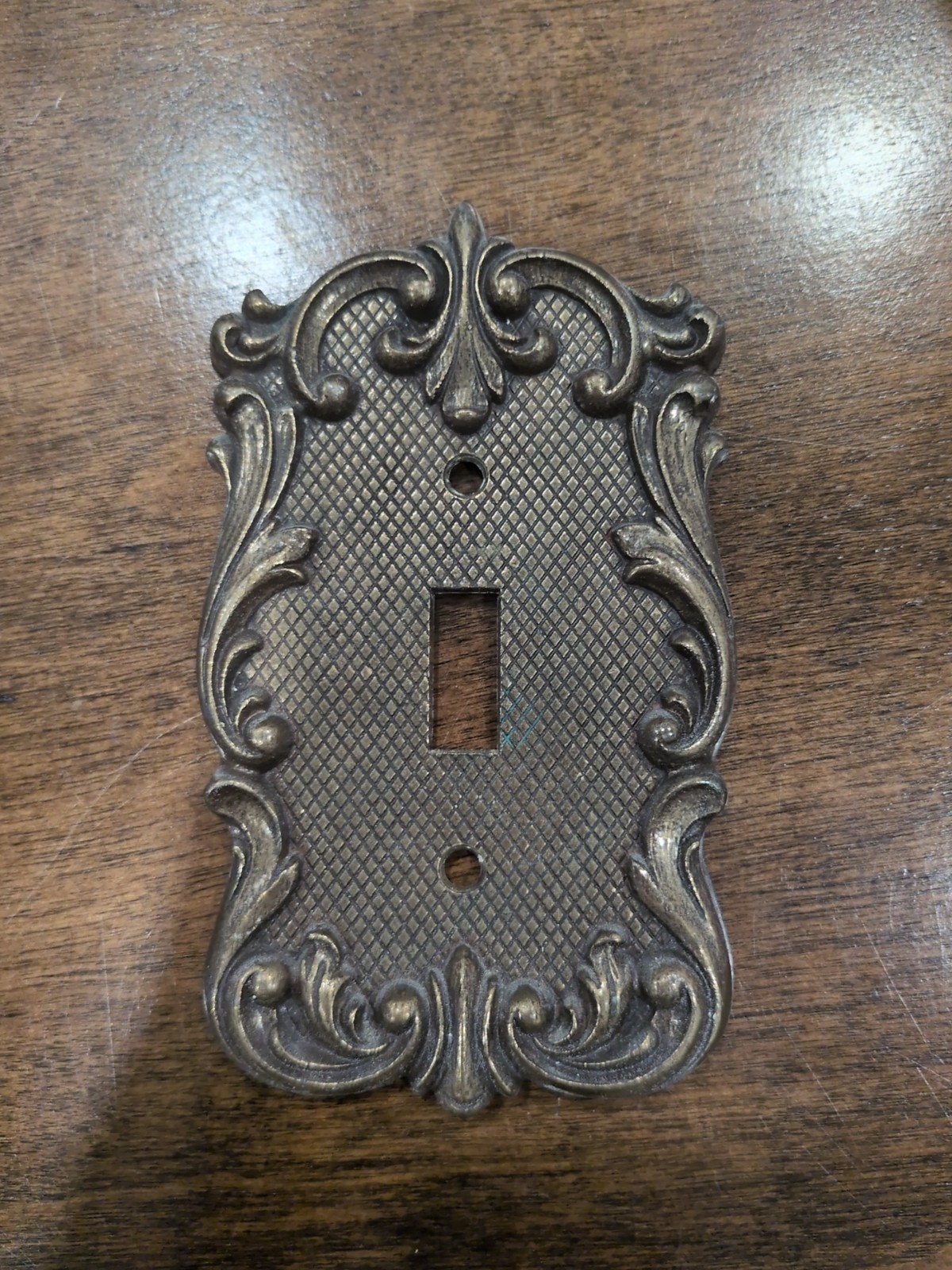 Vintage Socket Covers, Light Switch Covers, And Light Holder.