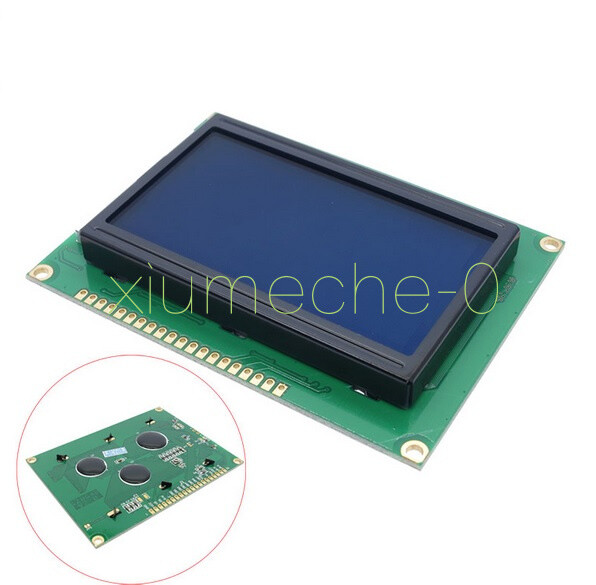 NEW DC 5V 12864 LCD Display Module 128x64 Dots Graphic Matrix Blue LCD Backlight