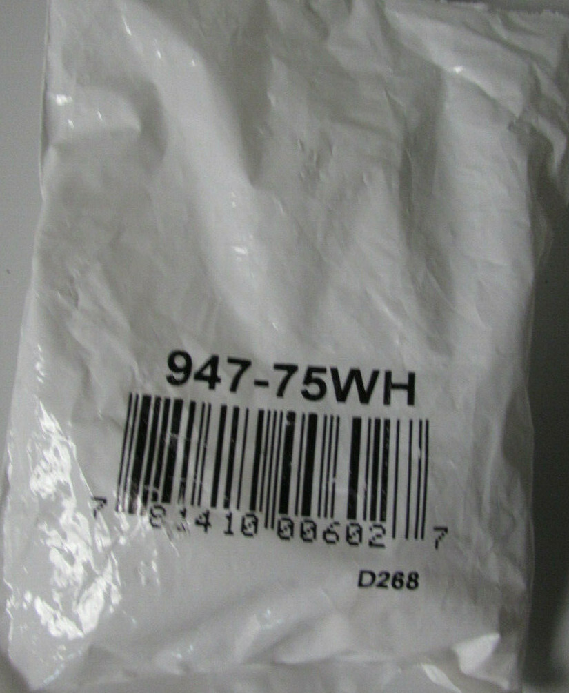 HONEYWELL 947-75WH 3/4" Recessed Steel Door Magnetic Contact NIB - Free Ship
