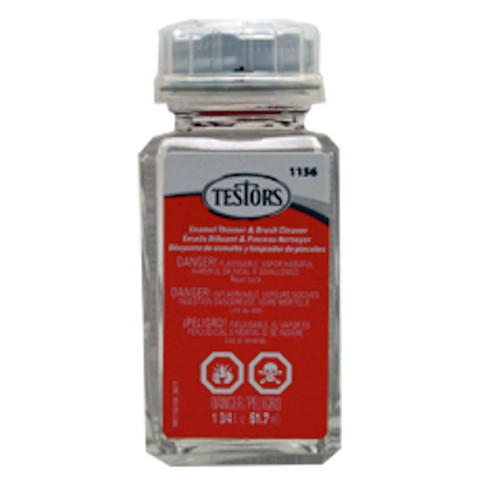 1156XT - Testors Enamel Thinner and Brush Cleaner - NEW!