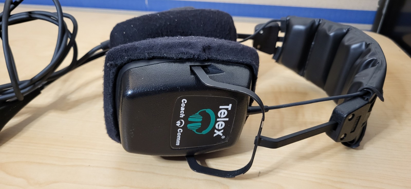 Lot (7) Telex PH-2 64437 006 Dual Sided Headset football team CoachComm w/ mic