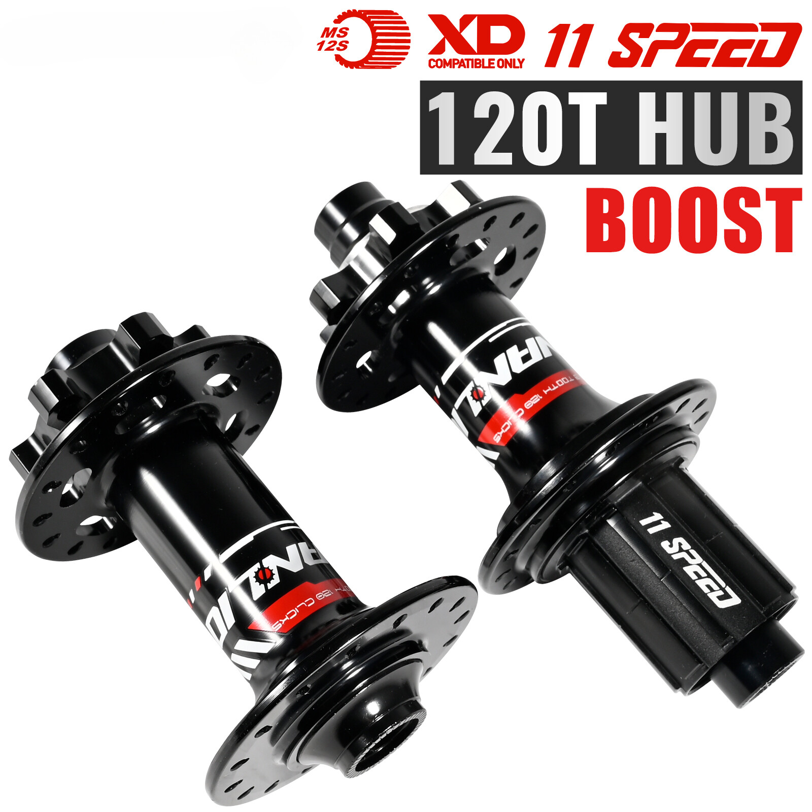 BOOST Mountain Bike Seal Bearing Hub 6 Pawl 148*12mm 110*15mm 28/32 8-12Speed