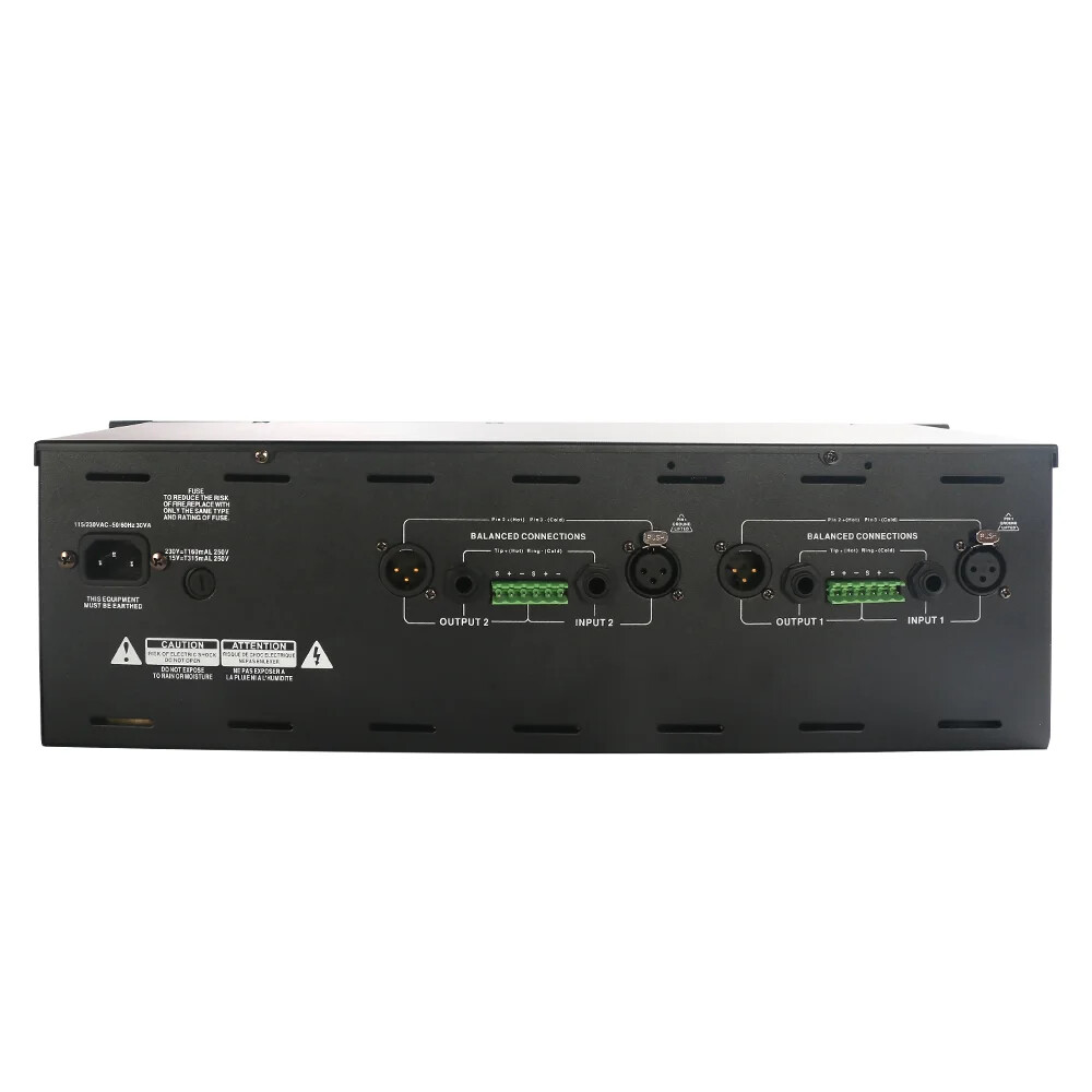 Dual 31 Band Stereo Equalizer Loudspeakerr Managed Graphic Equalizer for Studio