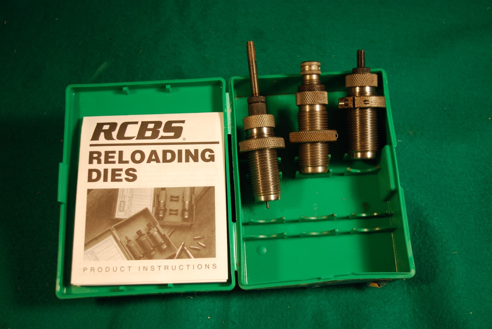 RCBS CARBIDE RELOADING DIE SET FOR THE 380 ACP