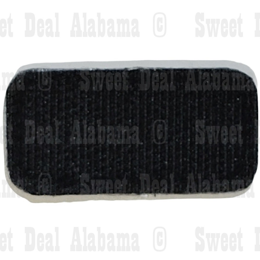 B- NEG Blood Type Patch – 2"W, Black, Hook & Loop Backing, Tactical ID Badge