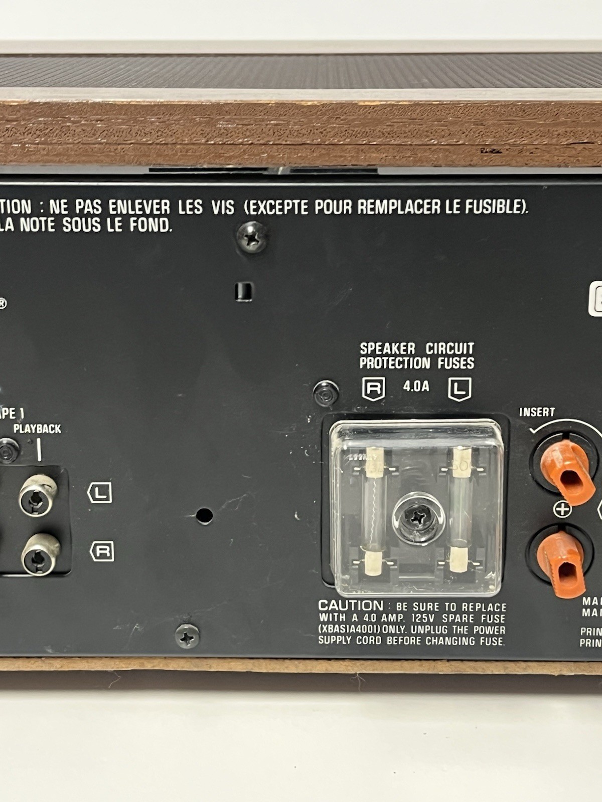 TECHNICS SA-400 STEREO FM-AM STEREO RECEIVER WORKS READ