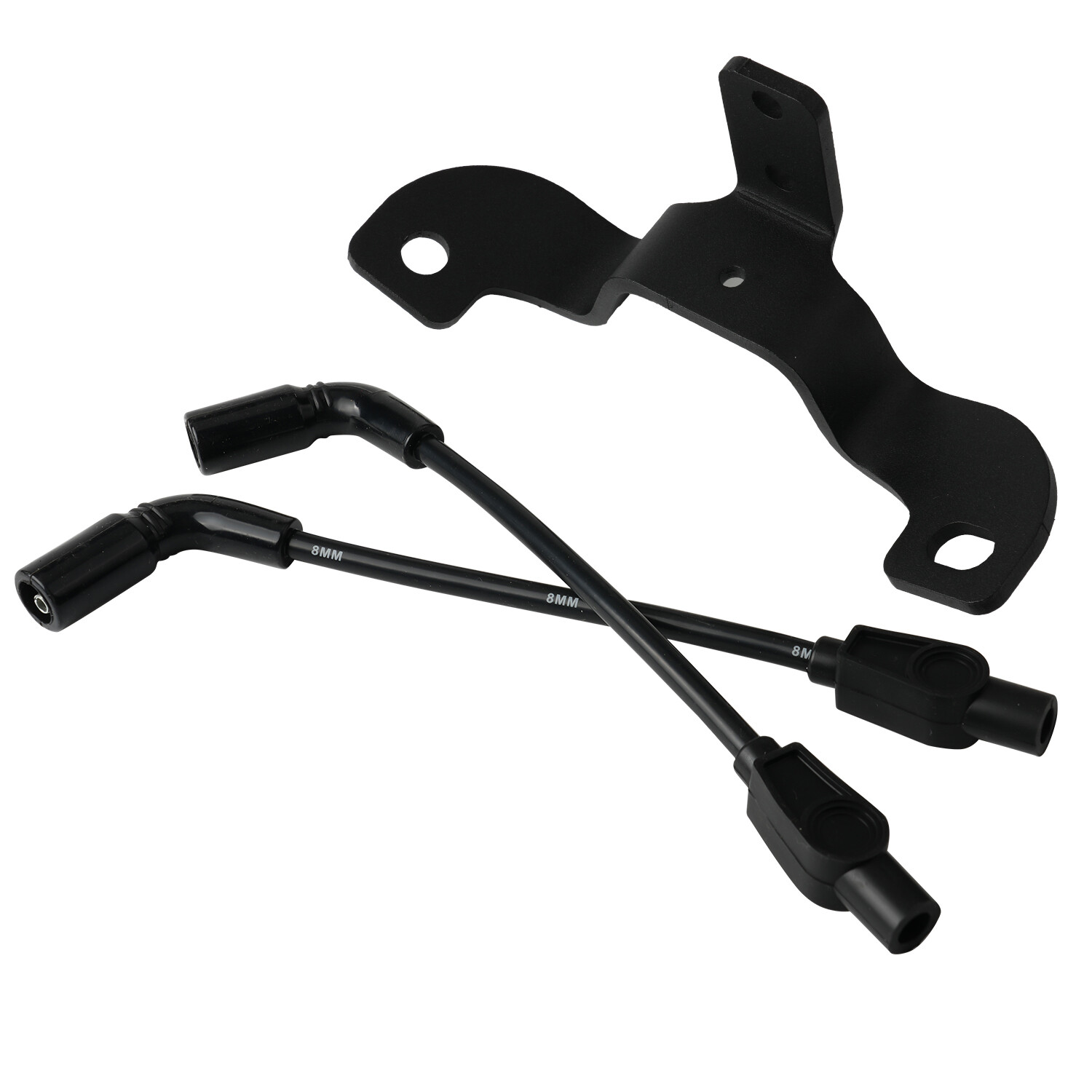 Ignition Coil Relocation Kit For Harley Davidson Sportster 2007-2022 Black Wires