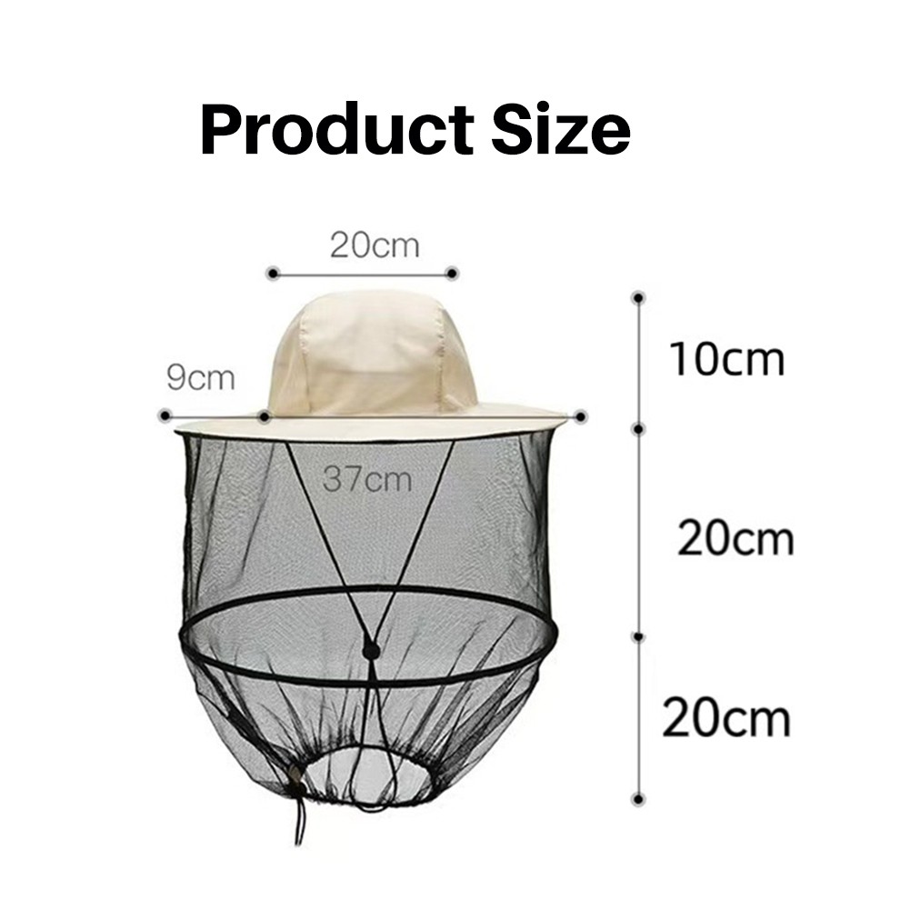 Beekeeper Hat for Bee Keeper Catcher Tool Proof Fisherman'S Hat Sun 3534