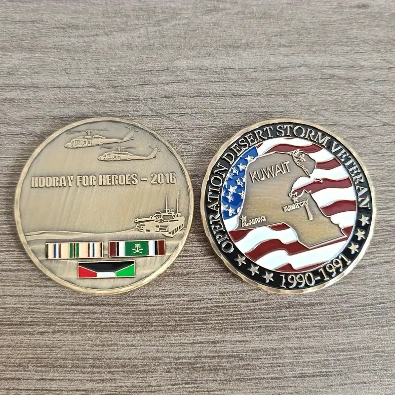 Military Operation Desert Storm Challenge Coin Collectable Armed Forces 1-pc