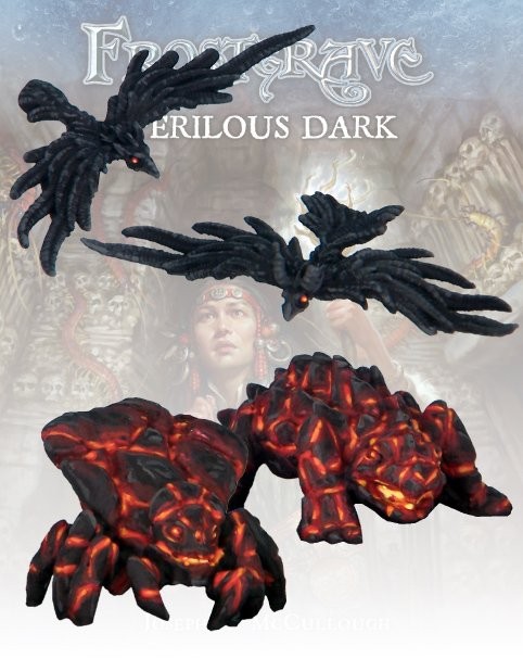 Frostgrave: Magmites & Hell Crows by North Star