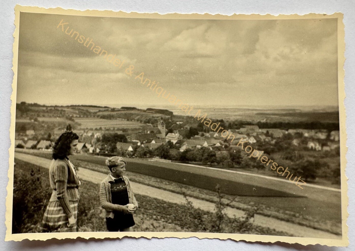 orig. Photo Essingen quarry around 1940 Ostalbkreis Aalen