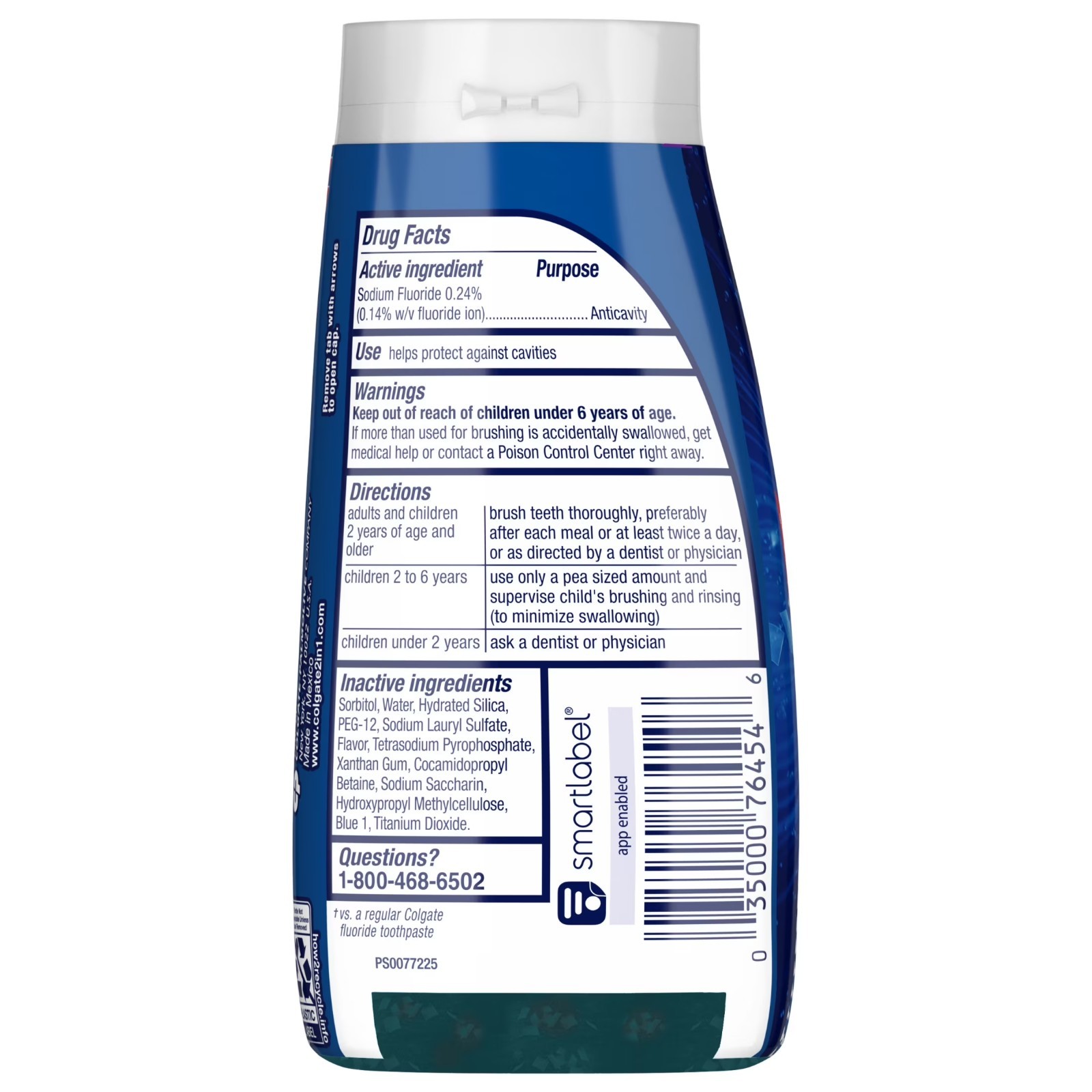 (3 pack) Colgate MaxFresh Clean Mint Toothpaste, 4.6 oz