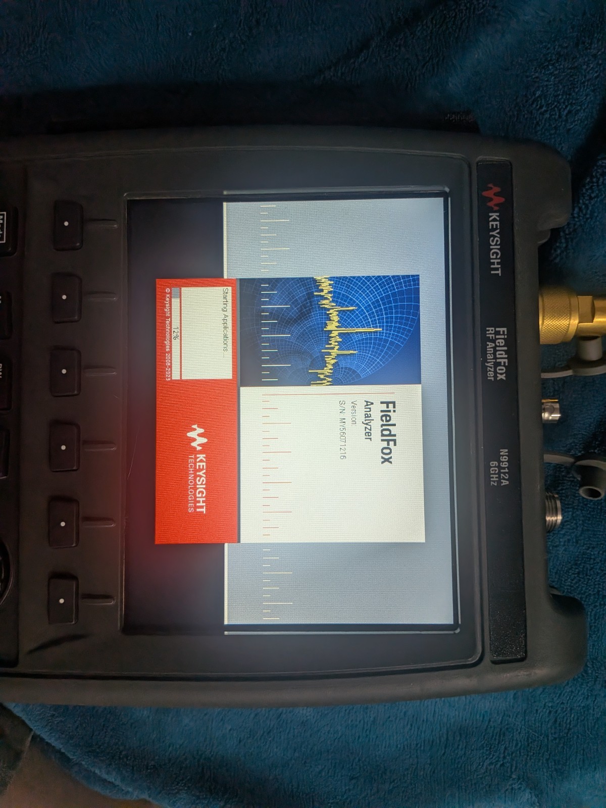 Keysight Agilent Fieldfox N9912A Spectrum Analyzer Generator VNA Meter Cpu2 Cald