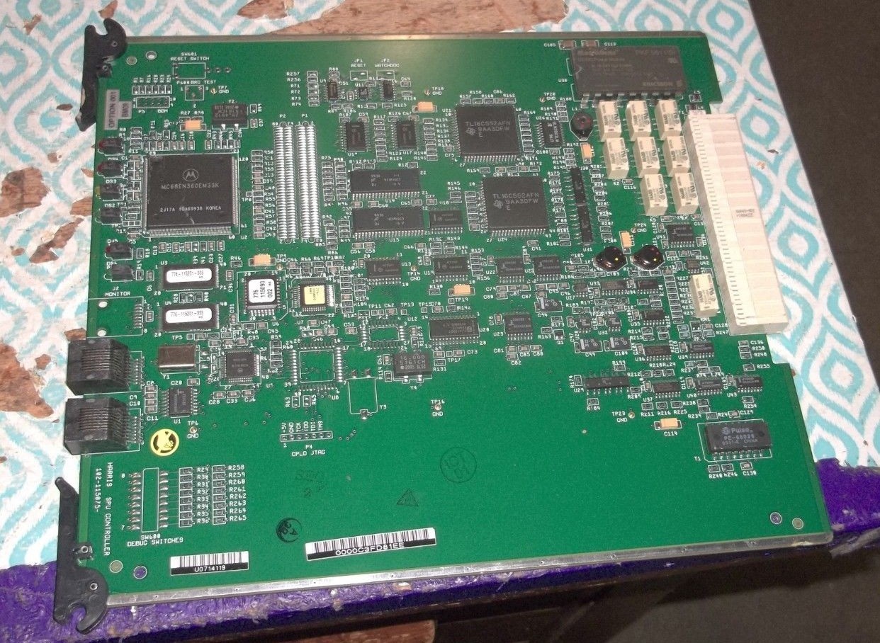 HARRIS 102-115075 001 BM09 SPU CONTROLLER 010-115380-001 CIRCUIT BOARD (WL130)