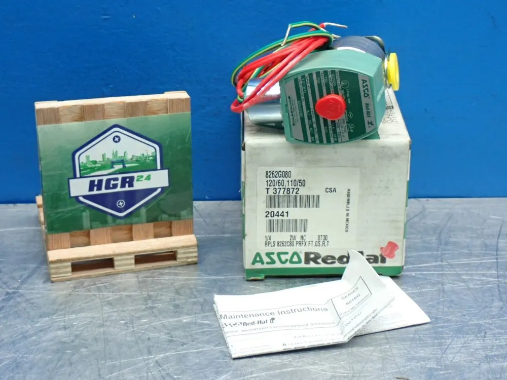 ASCO 8262G080 SOLENOID VALVE UNIT  10251700611
