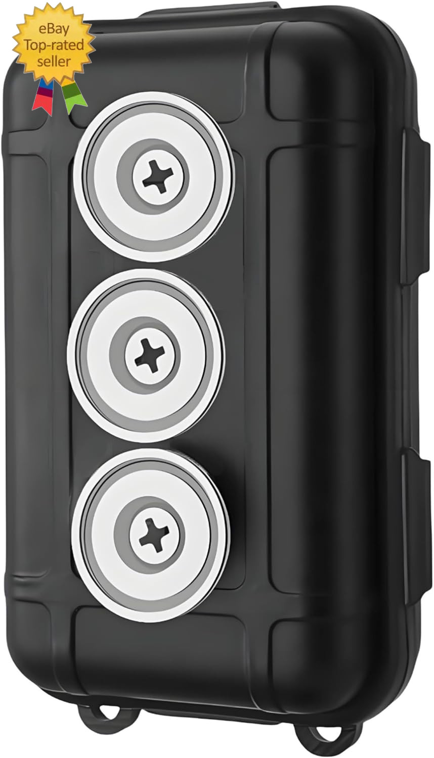 Magnetic Key Holder for Car, Hide a Key outside Magnetic Key Box, Waterproof Sec