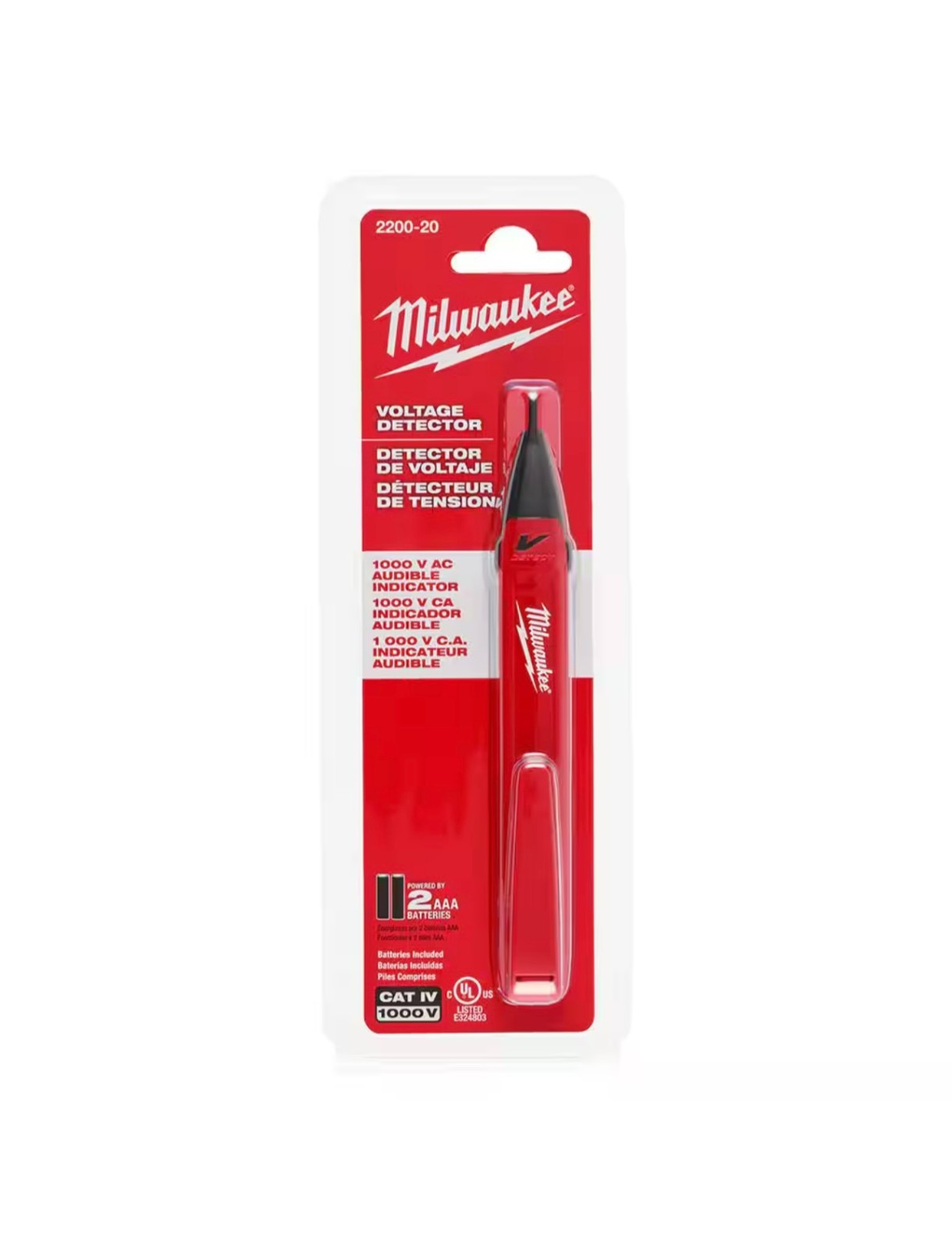 Milwaukee Tool 2200-20 Voltage Detector