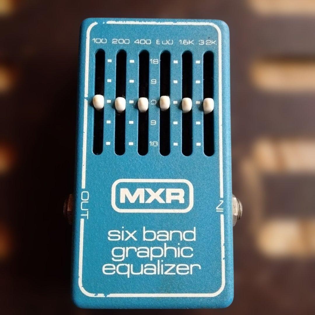 MXR six band graphic equalizer effector 835172
