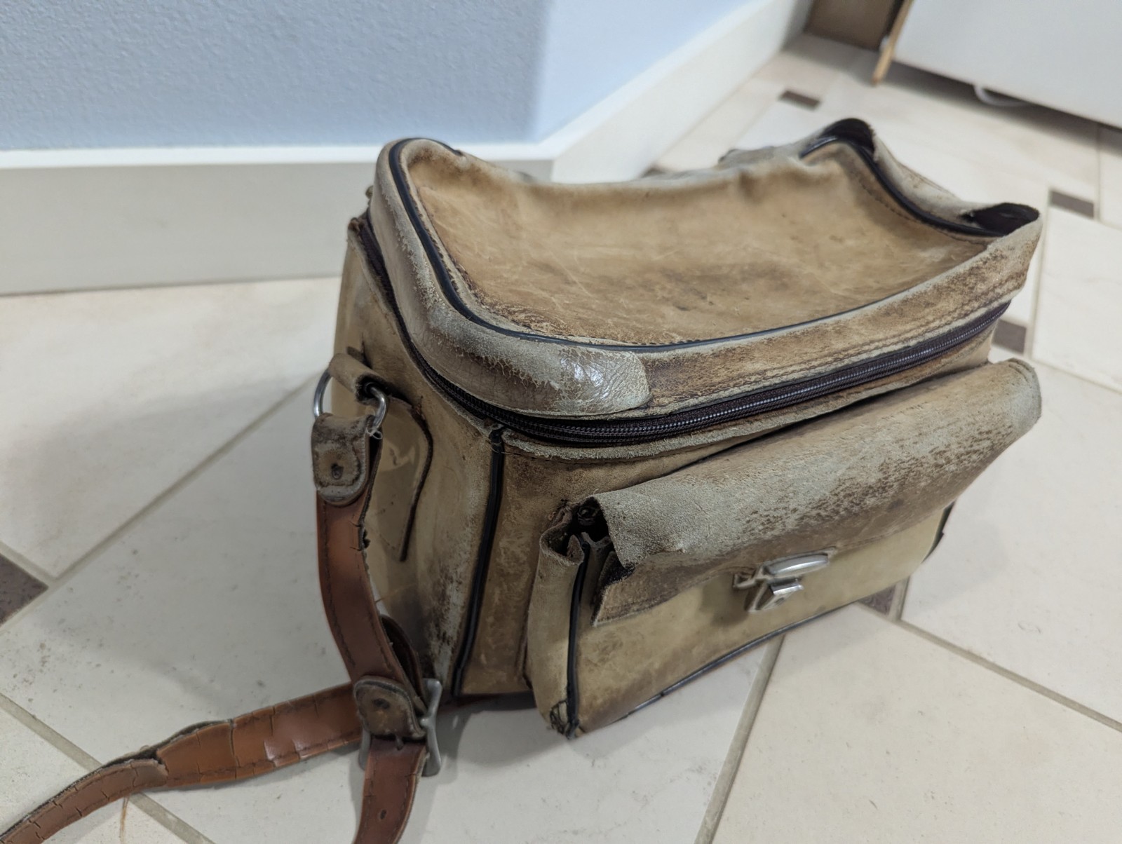Vintage The Sportsman 503 Leather Field Case, Bag, USA Made