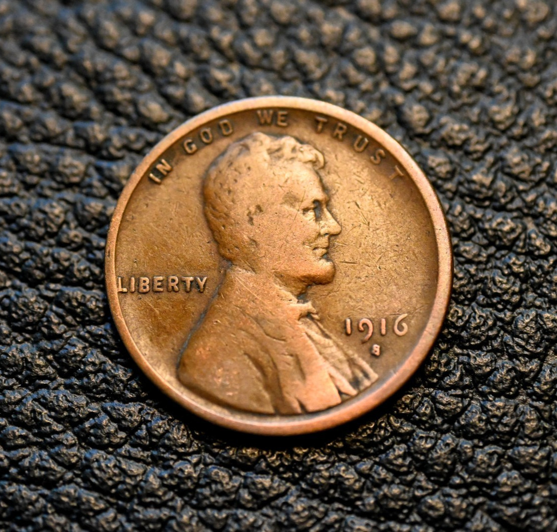 1916-S Lincoln Wheat Cent ~ GOOD (GD) Condition ~ COMBINED SHIPPING!