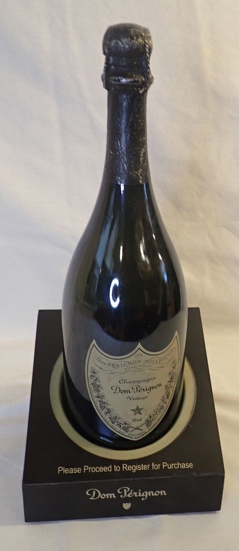 DOM PERIGNON Vintage BOTTLE Glorifier Display Stand