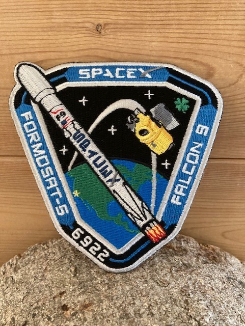 FORMOSAT-5  Falcon 9  SPACE X Mission Patch