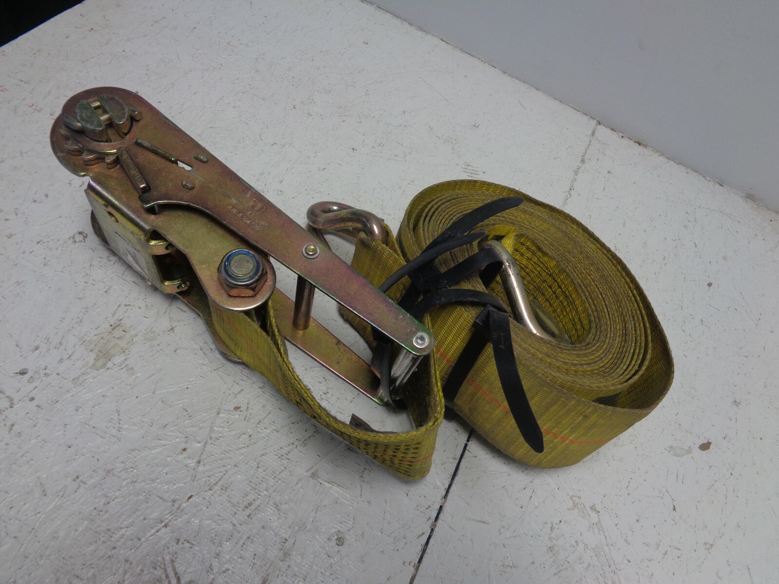 Super Heavy Duty Ratchet Tie Down Strap 4" inches wide