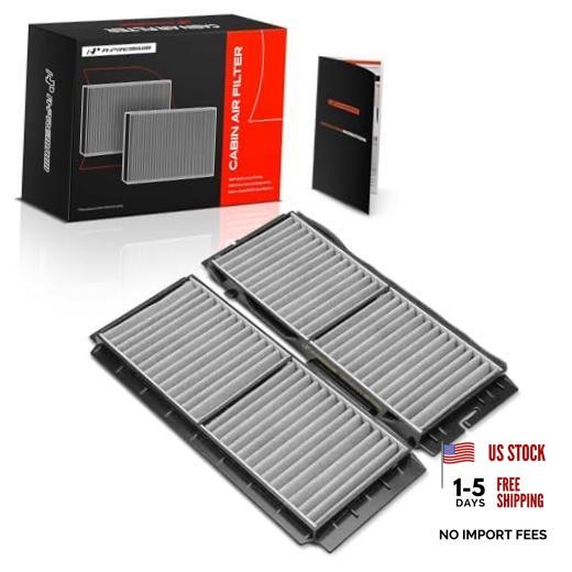2-PC Cabin Air Filter with Activated Carbon - Compatible with Mazda Models - 3