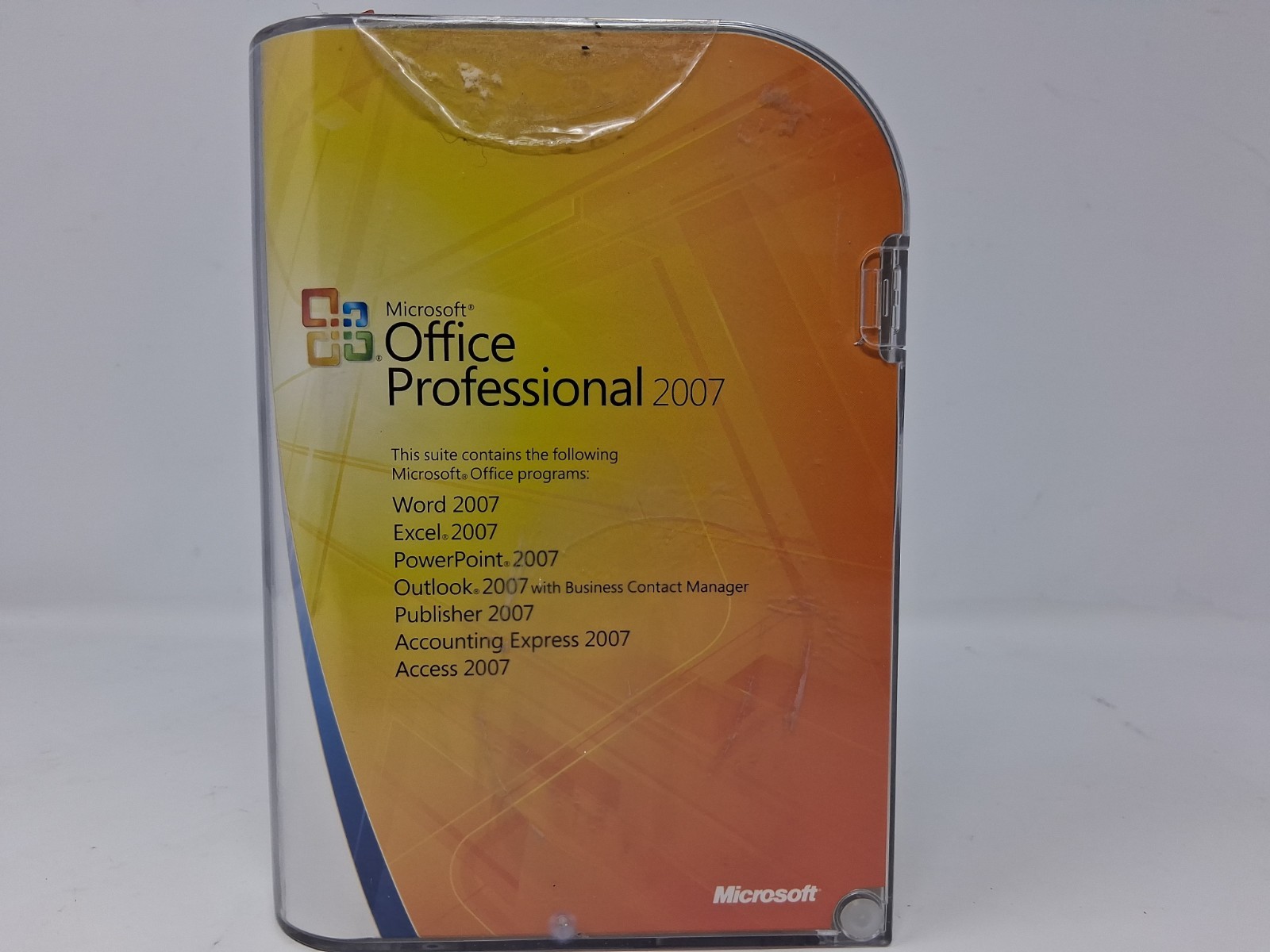 Microsoft Office 2007 Professional Full English Retail Version w/ Product Key. Q