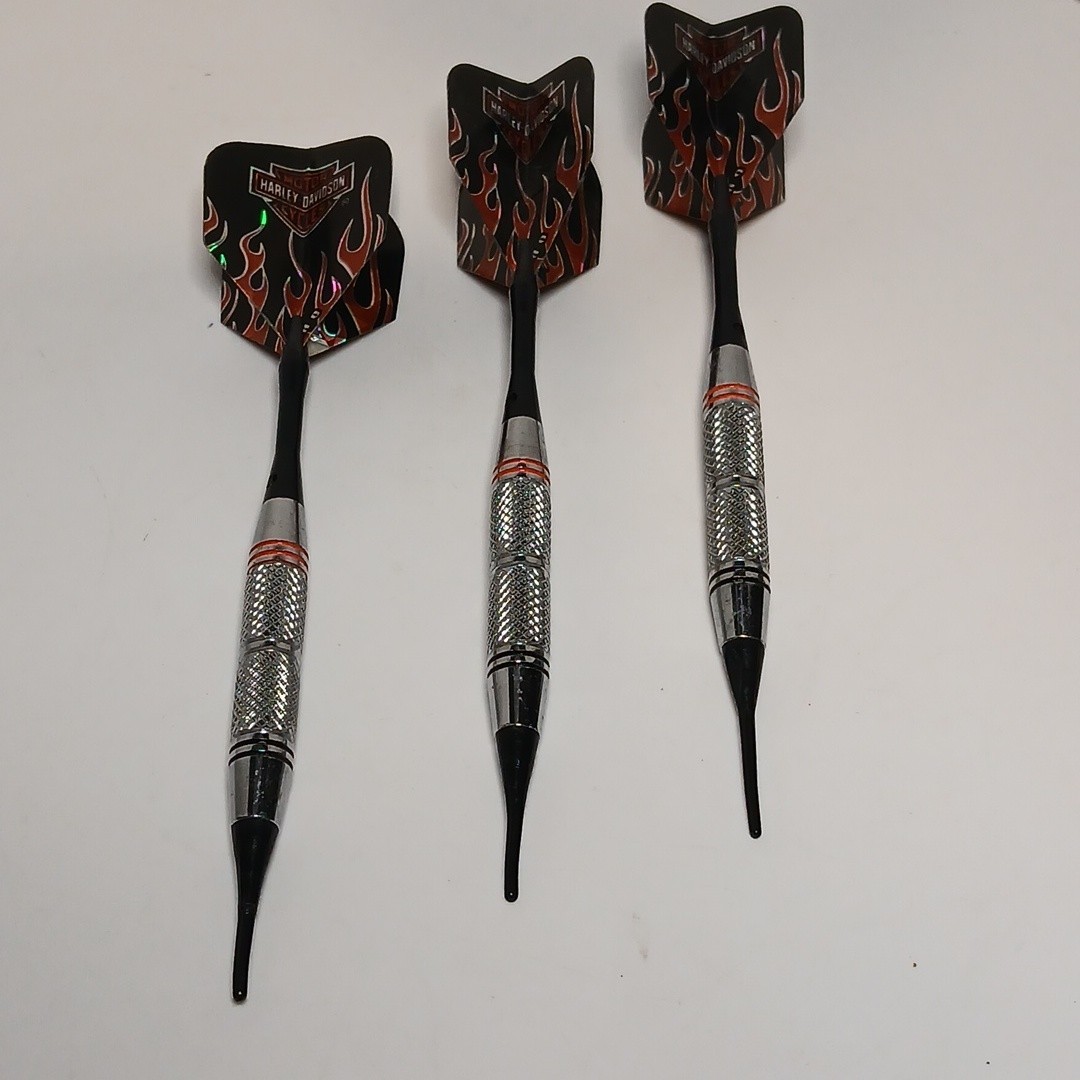 Harley Davidson Set Of 3 Soft Tip Darts