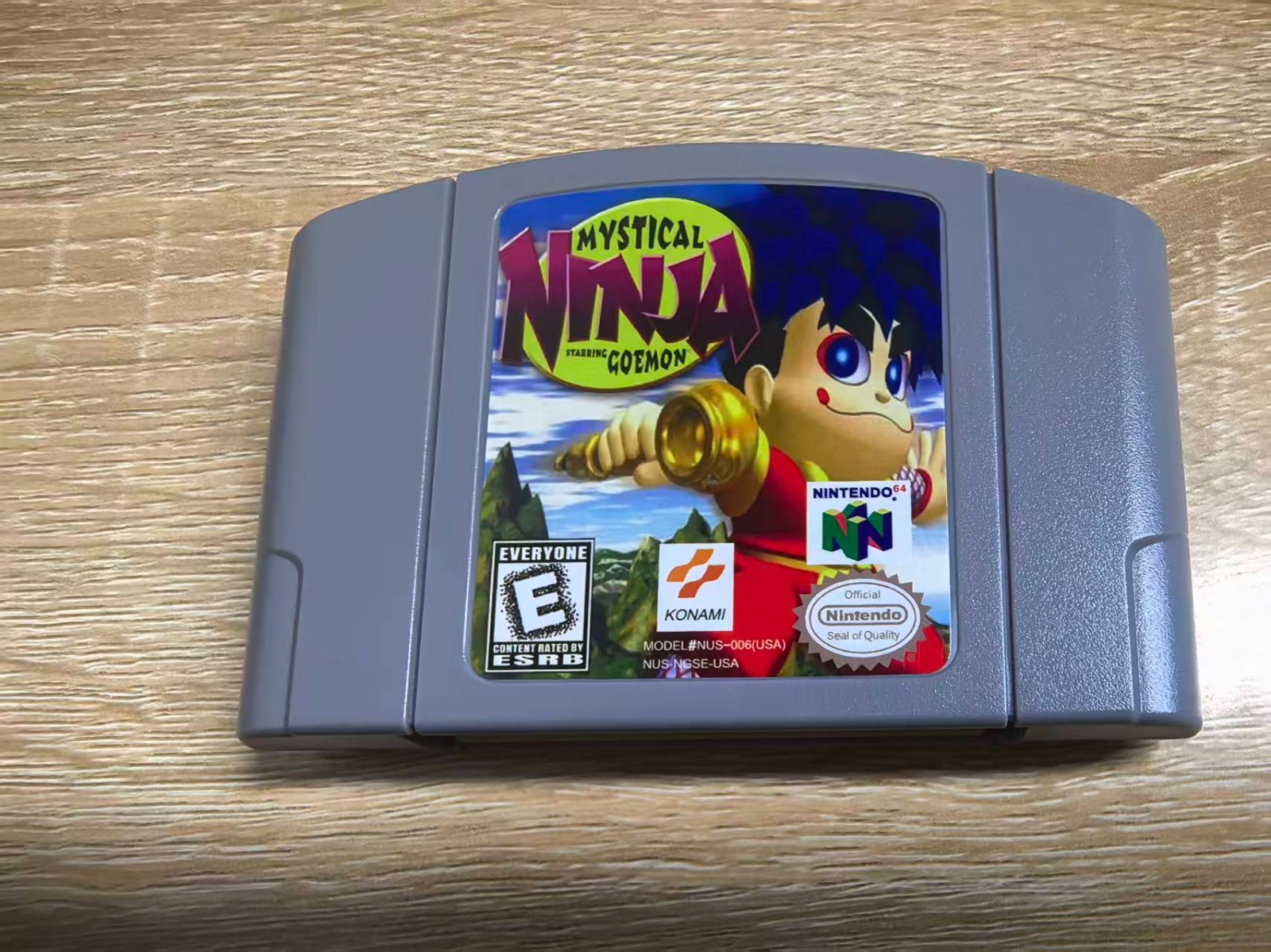 For Nintendo 64 Game Mystical Ninja Starring Goemon  US Version