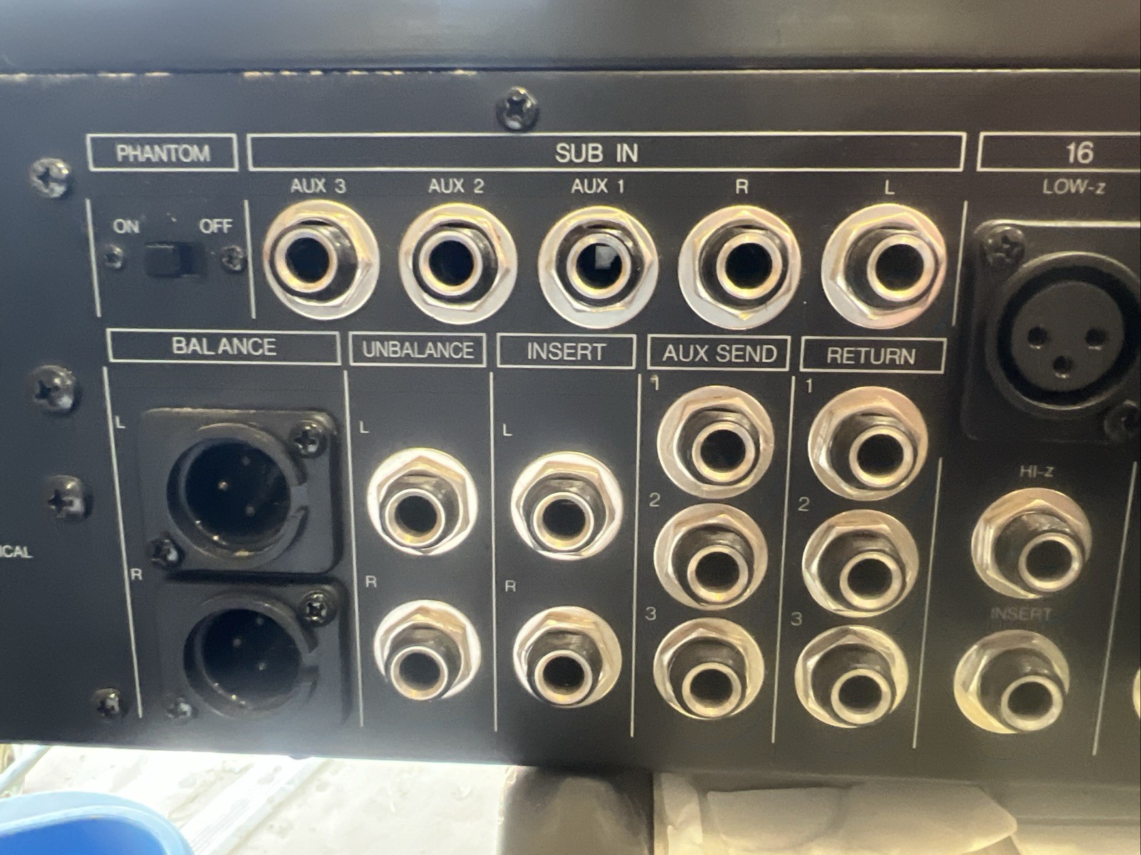 PHONIC PMC1602A MIXING CONSOLE