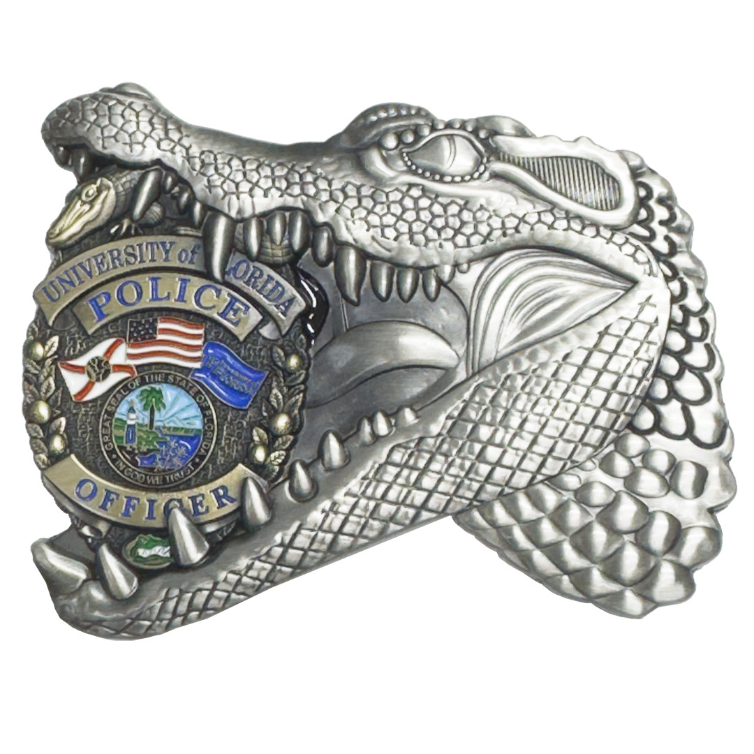 EL15-16 Challenge Coin for University of Florida Gators Police Alligator UF