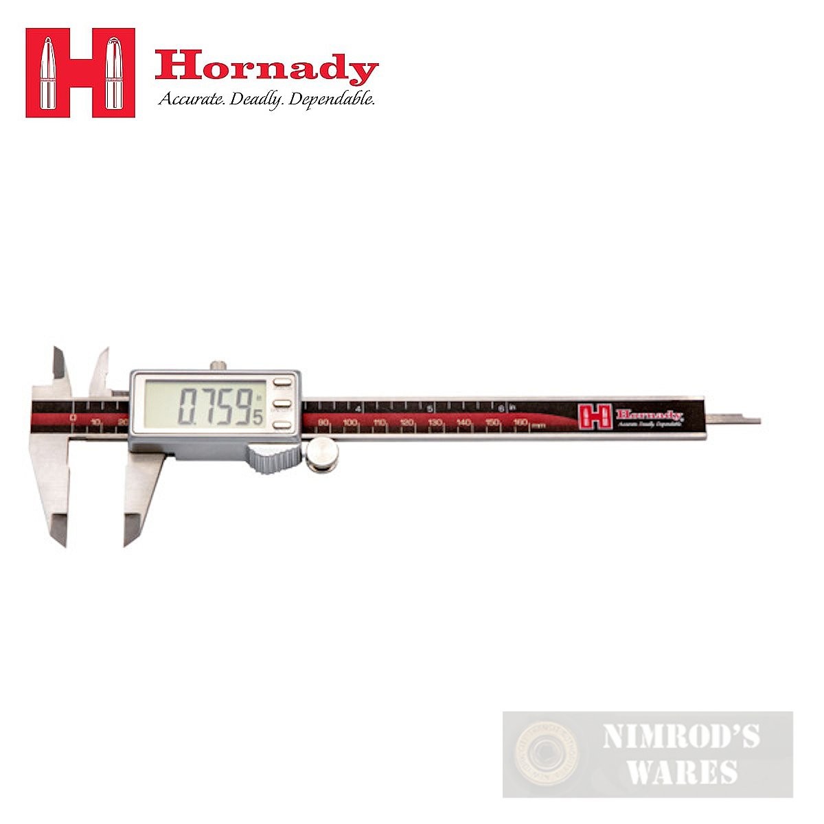 Hornady DIGITAL CALIPER .001" .02mm + Case Reloading 050081 FAST SHIP