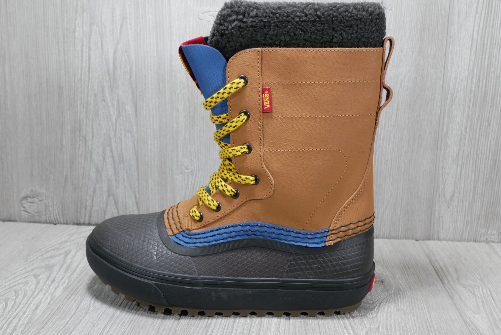 Vans Off The Wall Standard Snow MTE Boots Brown/Black/Blue Mens Size 8