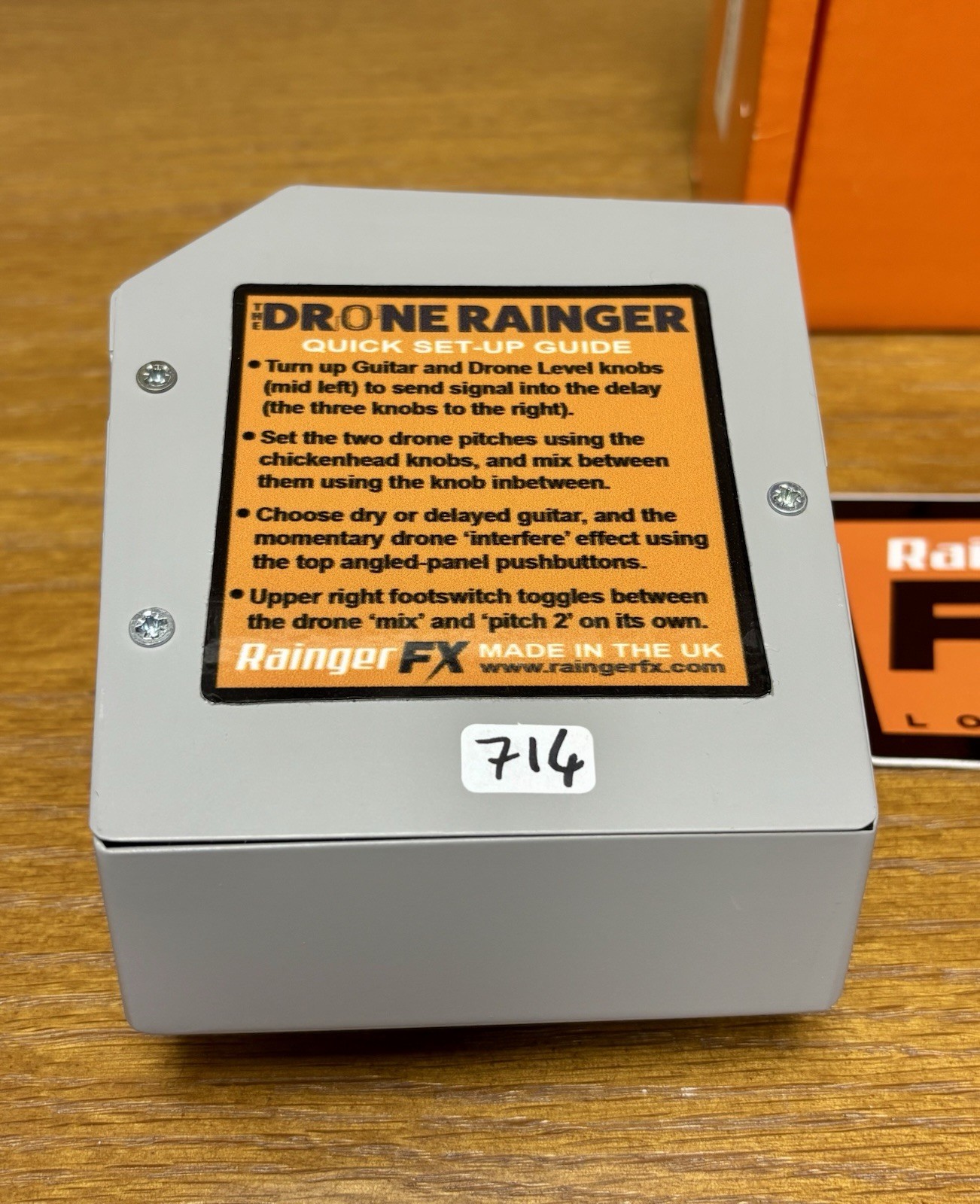 Rainger FX Drone Ranger Digital Delay Synth Effect Pedal