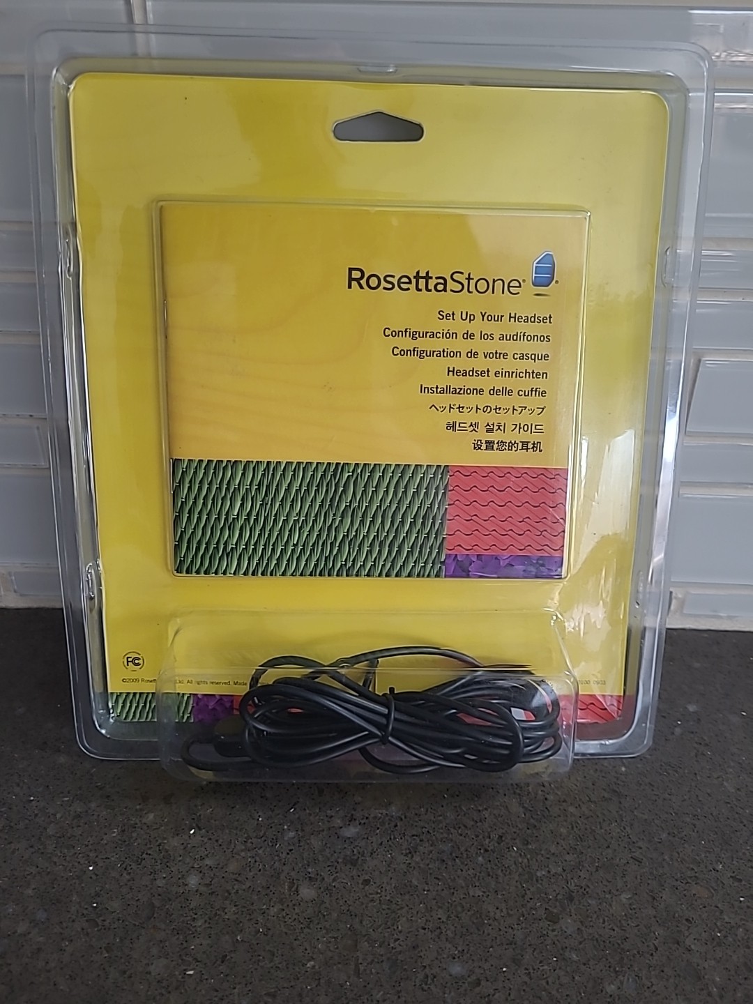 NEW Rosetta Stone Headset Microphone USB For Language Learning Software