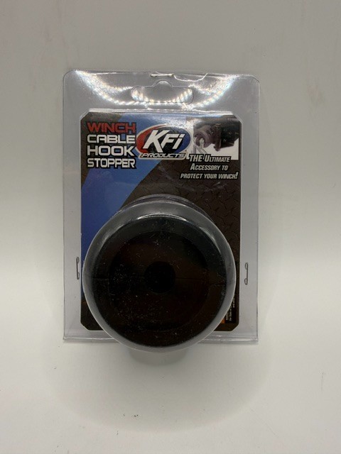 KFI Winch Cable Hook Stopper ATV-SCHS Black Rubber Winch Line Saver New