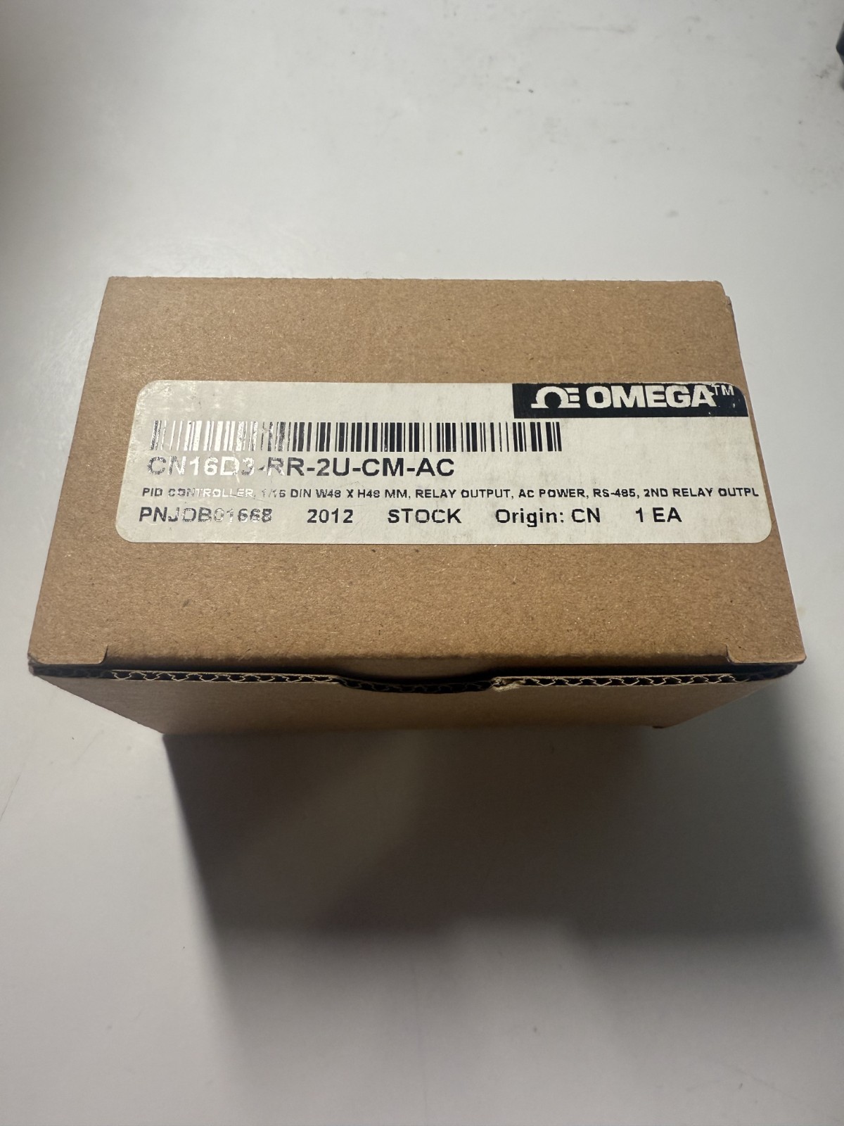 Omega PID TEMPERATURE CONTROLLER CN16D3-RR-2U-CM-AC